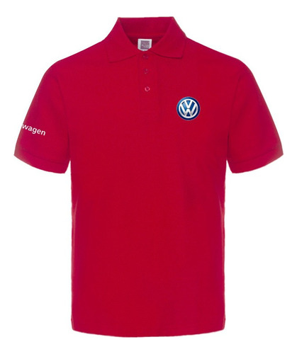 Playera De Manga Corta Volkswagen Polo Deportivo De Golf Al