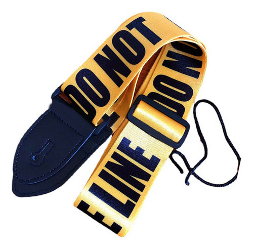 Correa Guitarra Universal Ukulele Poliéster/pu Amarillo Amarillo