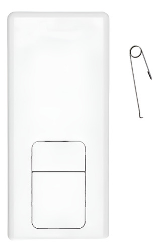 Acabamento Espelho Top Branco Com Mola Montana Hydro