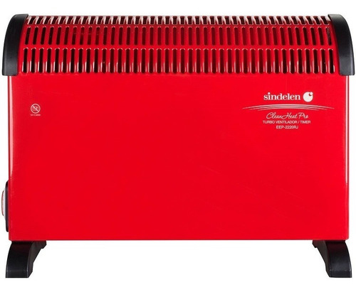 Imagen 3 de 6 de Calefactor Sindelen Convector Timer Estufa Electrica