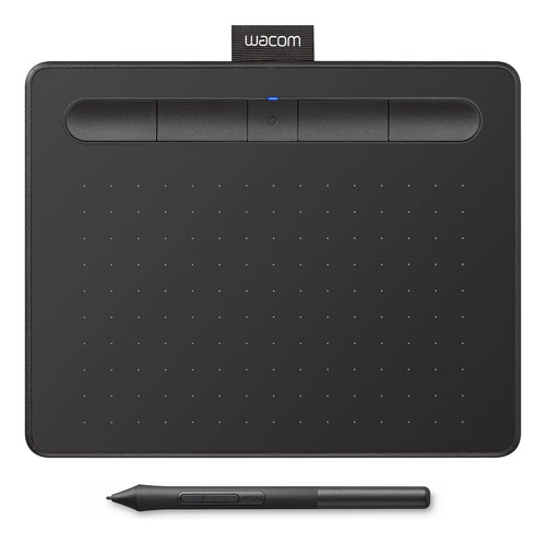 Tableta Grafica Wacom Negro Para Dibujo, Con Bluetooth