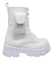 Comprar Borcegos Nenas\u002Fdama Bota Plataforma Caña Alta Acces 27 Al 34