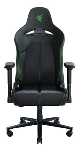 Silla Gamer Profesional Razer Enki X Negro Verde