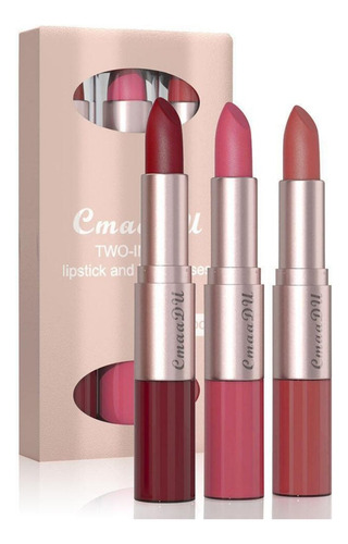 Cmaadu 3 En Lápiz Labial Y Lápiz Labial