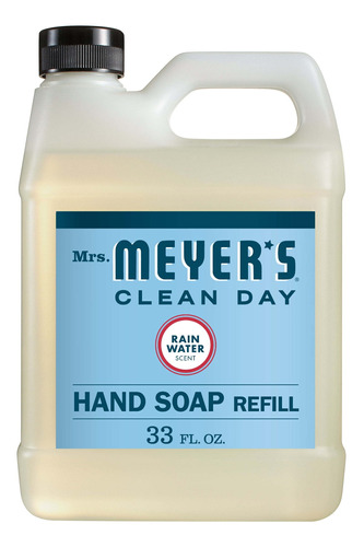 Mrs. Meyers Jabón Liquido Manos Rain Water 975ml 