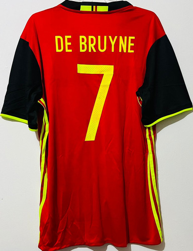 Jersey Belgica 2017 Local Rojo Kevin De Bruyne