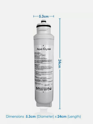Filtro De Agua Nevera Daewoo Dw2042fr-09 Dispensador