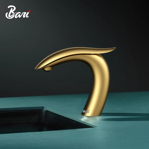 Griferia De Lavamano Draco 16 Cm Brush Gold Marca Bari