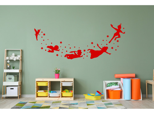Vinil Decorativo Peter Pan Varios Pegatinas Infantil