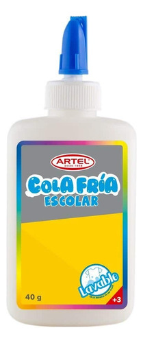 Cola Fría Artel 40 Gramos Color Blanco