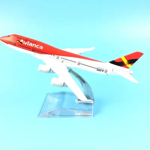 Avión Avianca A380 A Escala 1:400-16 Cm Coleccionable
