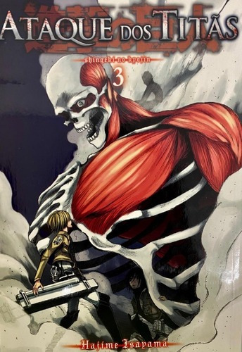 Mangá Ataque Dos Titãs: Shingeki No Kyojin - Vol. 3