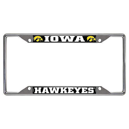 Fanmats 14904 Universidad De Iowa Hawkeyes Ncaa Chrome Marco