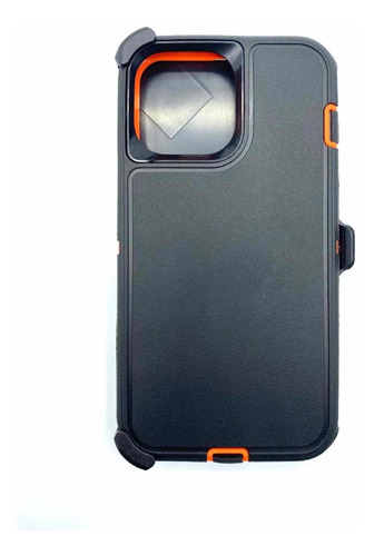 Forro Para iPhone 12 Pro Max Tipo Ottebox Con Clip De Guinda