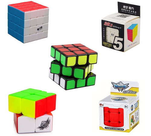 Cubos Rubik Combo 5 Unidades Originales Local A La Calle