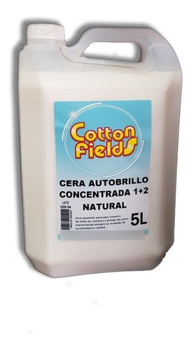 Cera Autobrillo Incolora Concentrada 1+2 Simil 8m X 5l