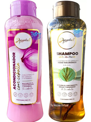 Shampoo Romero, Acondic Anyeluz - mL a $79