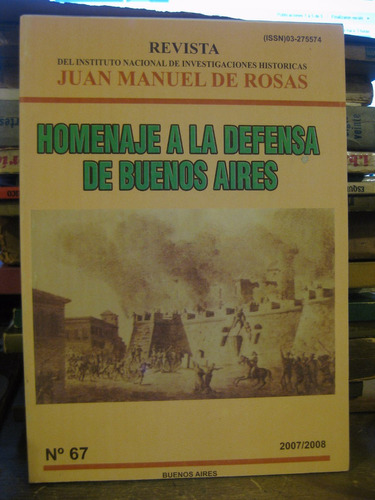 Revista Del Inst Nac De Investigac Historicas J M De Rosas