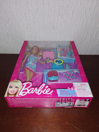 Barbie Spa Day / Día De Spa Muñeca Rubia (Usado)