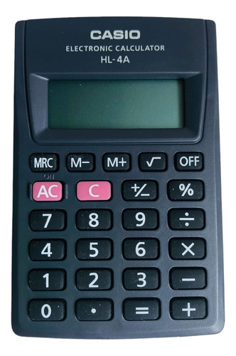 Casio Calculadora De Bolsilo Hl-4a