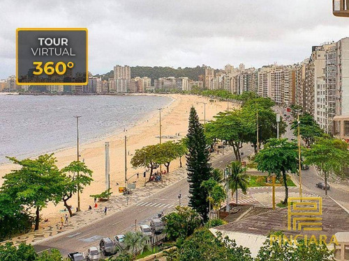 Imagem 1 de 24 de Apartamento Vista Mar Com 1 Quarto E 1 Suíte À Venda, 90 M² Por R$ 750.000 - Icaraí - Niterói/rj - Ap0168
