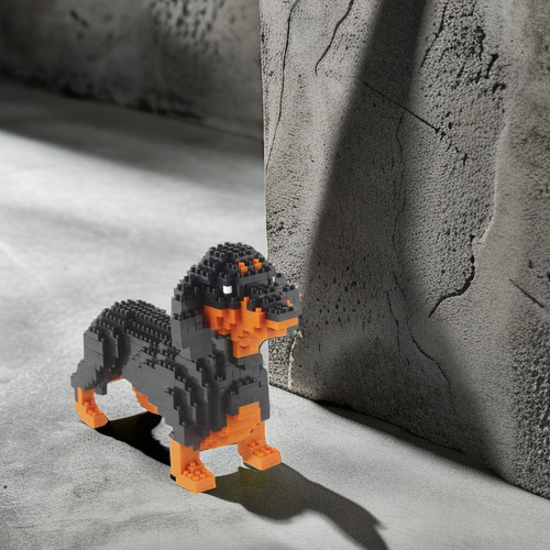 Bloques De Construcción Larcele Micro Dachshund Super Mini