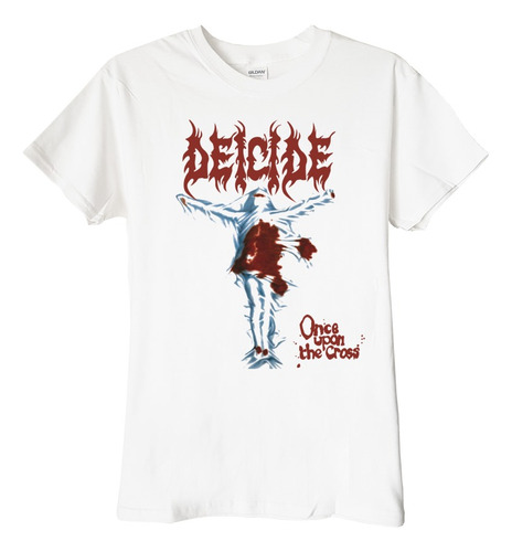 Polera Deicide Once Upon The Cross 2 Metal Abominatron