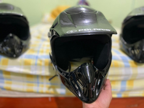 Casco Polaris Para Rzr, Cuatrimoto O Moto.