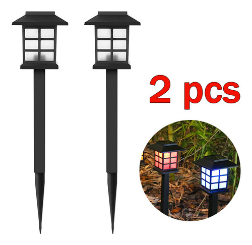 Lámpara Led Para Césped, 3 Unidades, Luces Solares Para Cami