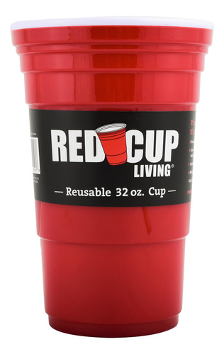 Vasos Reutilizables De 32 Onzas Para Fiesta Y Campamento