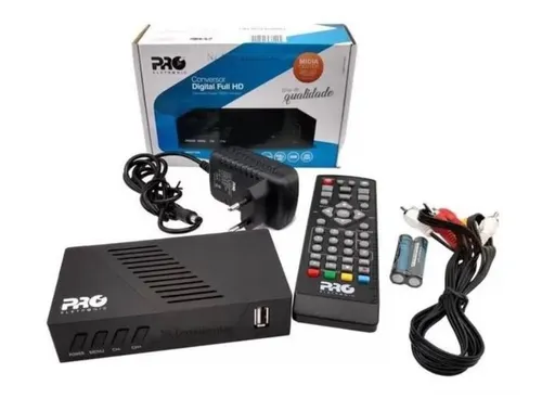 comprar Mini Conversor E Gravador Digital Isdb-t Full Hd Prodt-1250 Cor Padrão