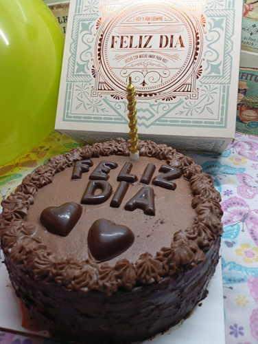 Torta Bombones De Chocolate S/azucar Apta Para Diabeticos