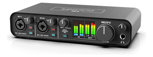 Interfaz De Audio Usb-c Motu M4 4x4
