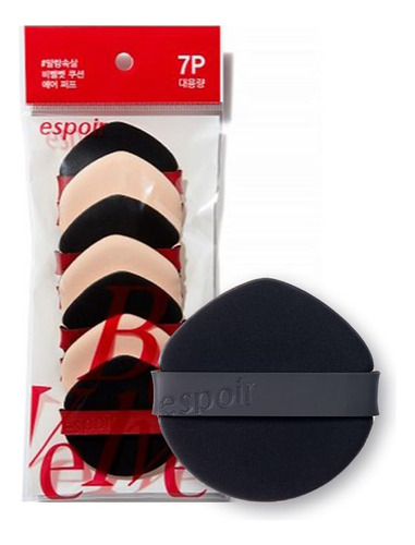 Espoir Be Velvet Air Puff 7ea | Maquillaje Facial Impecable