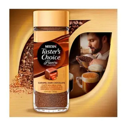 Nescafé Taster's Choice Chocolate Oscuro Y Caramelo 100g