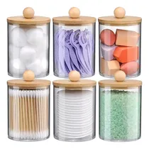 Comprar ¡organiza Con Estilo! Set 6 Contenedores Acrílico Con Tapa