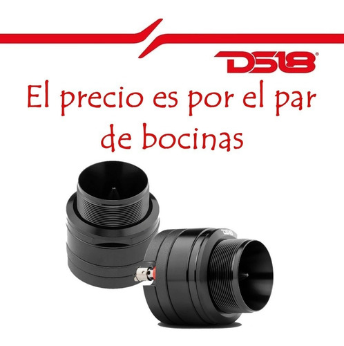 Tweeters Bala Ds18 2.3 Pulgadas Pro-tw820 Open Show 200w Max