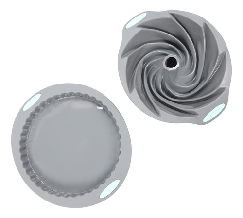 Molde Para Tartas Estriado De Silicona De Primera Calidad, V