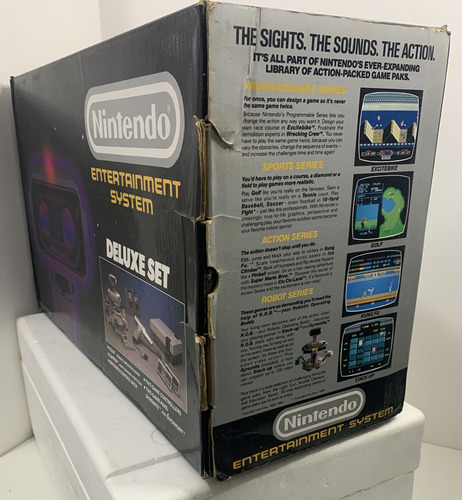 Deluxe Set Rob Nes Console 100% Original Completo Físico (Usado)