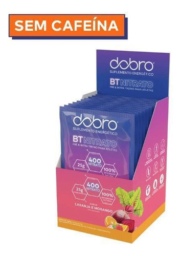 Bt Nitrato, Laranja E Morango 10x30g, Dose Única - Dobro