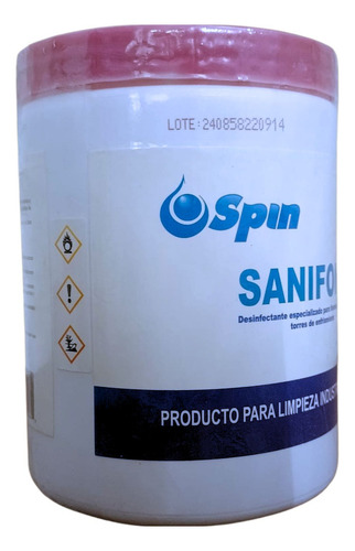 Desinfectante Spin Sanifont Tableta 3 Pulgadas 1 Kg Especializado