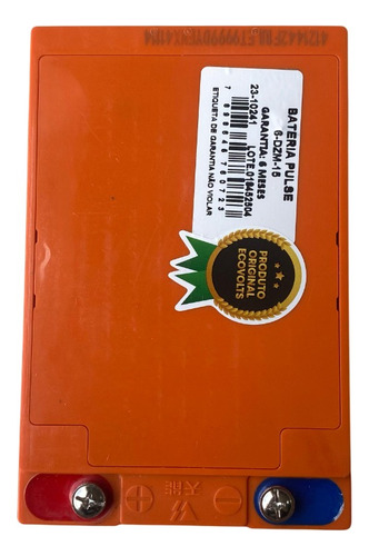 Pack Com 4 Baterias De Ácido Chumbo Gel 12 Volts 15 Ah