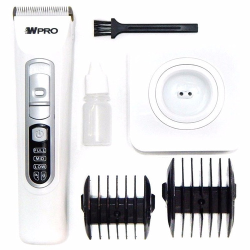 Máquina De Corte Profesional Wpro Recargable High Titanium