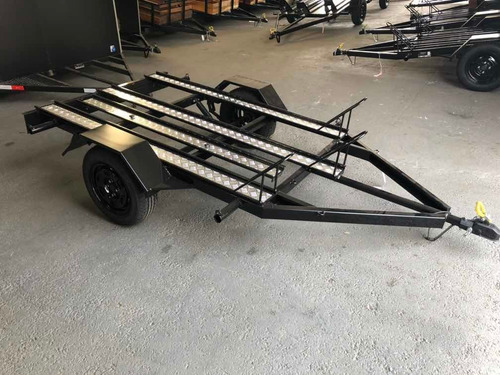 Imagem 7 de 7 de Carretinha Para Motos Pneus Novos