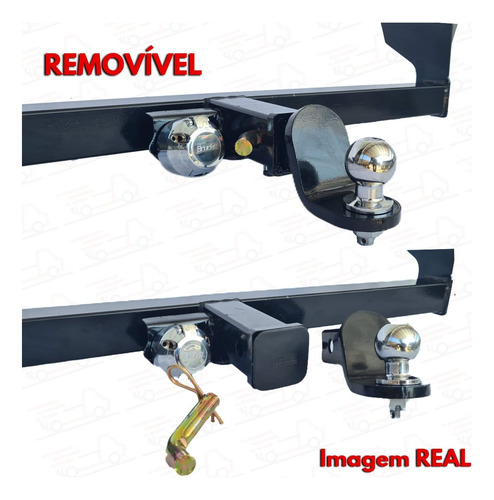 Engate Reboque Removivel 1500kg Ford Ranger 2019 2020 2021