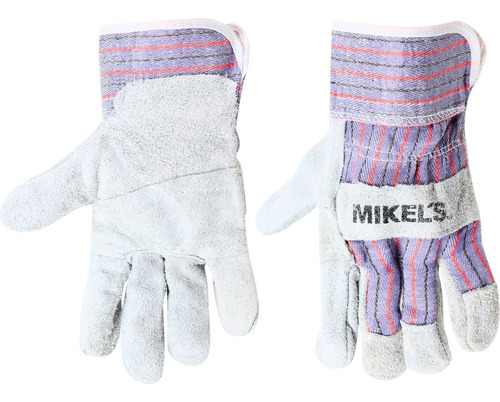 Guantes De Carnaza Con Loneta Mod Gcl-2 Mikels