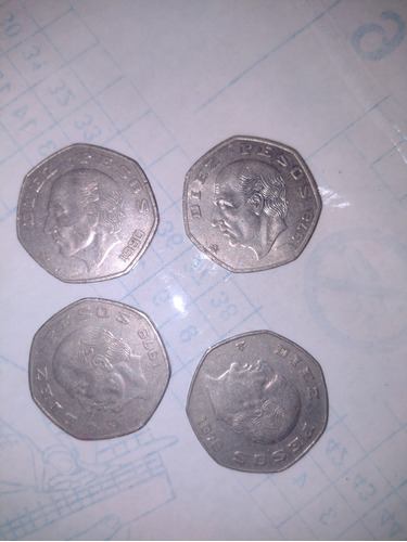 Moneda De $20 Heptagonal Hidalgo 