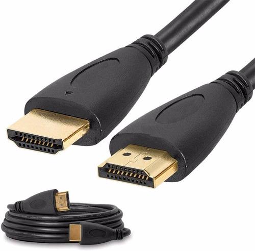 Cable De Audio Hdmi Macho A 1080p Hd Chapado En Oro 10 M