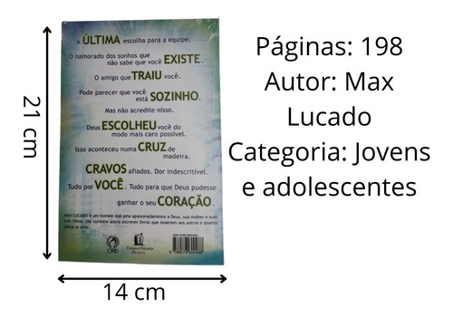 Livro Ele Escolheu Você - Max Lucado Jovens E Adolescentes