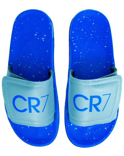 Imagen 3 de 4 de Sandalias Casual Cr7 Azul Cr710ag Moletto